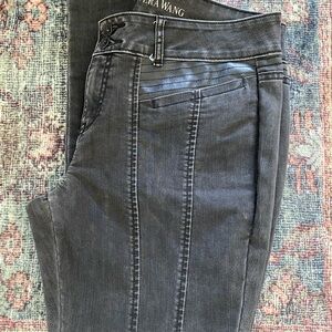 Simply Vera Vera Wang Women's distressed black Jeans.